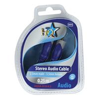 Jack verloopkabel 2,5mm plug naar 3,5mm socket 0.2m - thumbnail