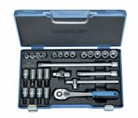 Gedore 6229740 6229740 Dopsleutelset Metrisch 3/8 (10 mm) 26-delig - thumbnail