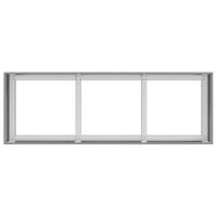 Plantenbak 120x40x40 cm gegalvaniseerd staal - thumbnail