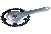 Pieper Mp crankstel "rock" crankset rock 38t 170mm alu/steel - thumbnail