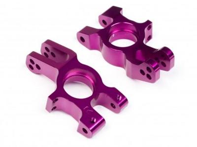 Aluminium rear hub, purple (66797)