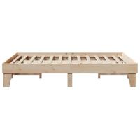 Bedframe zonder matras massief grenenhout 140x190 cm - thumbnail
