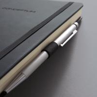 Notitieboek sigel conceptum pure a4+ lijn zwart - thumbnail