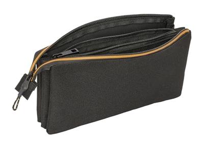 Pennenetui met 3 vakken Kings League Zwart 22 x 12 x 3 cm