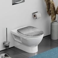 Schutte Duroplast WC-bril INDUSTRIAL GREY met soft-close
 82155 - thumbnail