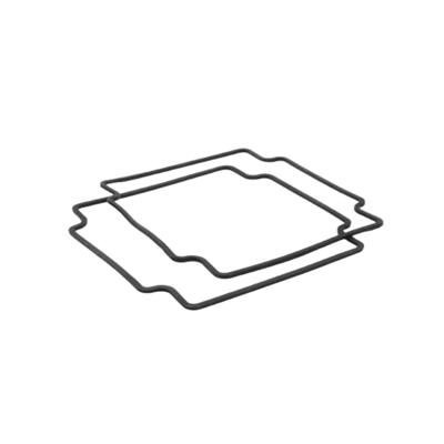 Hammond Electronics 1554LGASKET Pakking Silicone Zwart (l x b x h) 105 x 105 x 3 mm 1 set(s)