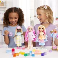 MGA Entertainment Rainbow high watercolor & create-modepop - paarse ogen - thumbnail