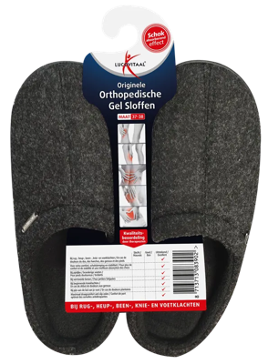 Lucovitaal Orthopedische Gel Sloffen Maat 37-38