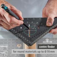 Wolfcraft Meet- en markeerhoek | VARIO 3D PRO | 1 stuk - 5219000 - thumbnail