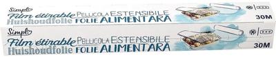 Simpl vershoudsfolie, ft 31 cm x 30 m