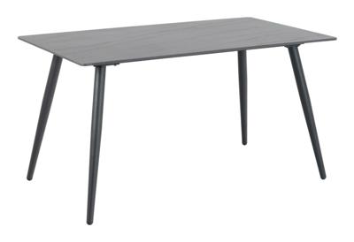 Bendt Eettafel 'Ib' Keramiek, 140 x 80cm, kleur Zwart Bendt Eettafel 'Ib' Keramiek, 140 x 80cm, kleur Zwart