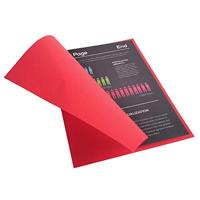 Exacompta Rock&apos;s 80 dossiermap, ft 22 x 31 cm, pak van 100, rood - thumbnail