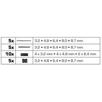Brilliant Tools BT541900 HSS-schroevendraaierset, 25-delig - thumbnail