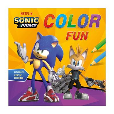 Sonic Prime Color Fun (Paperback)