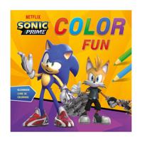 Sonic Prime Color Fun (Paperback) - thumbnail