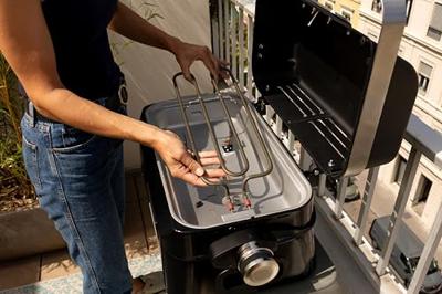 Campingaz attitude 2go electric elektrische barbecue (zwart/zilver, 2000 watt) Campingaz attitude 2go electric elektrische barbecue (zwart/zilver, 2000 watt)