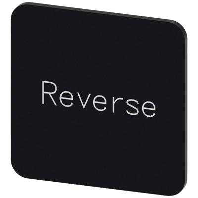 Siemens 3SU1900-0AF16-0DP0 3SU19000AF160DP0 Vierkant (b x h) 22 mm x 22 mm Reverse Zwart, Wit 10 stuk(s)