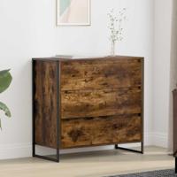Dressoir met lade Rook Eik 79 x 36 x 75.5 cm Bewerkt hout - thumbnail