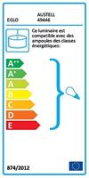 Eglo Design draadhanglampAustell zwart Ø 36cm - 49446 - thumbnail