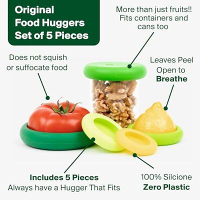 Food Huggers Foodhuggers - fresh greens - 5 stuks