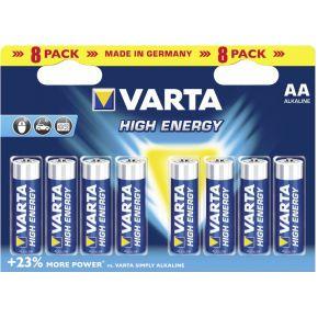 Varta batterij Longlife Power AA, blister van 8 stuks