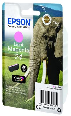 Originele inktcartridge Epson WF-3000 7000 - Nº27XL Zwart (4 Stuks)