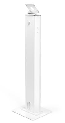 Maclocks 140 W computerlocks tablet standaard aluminium/wit