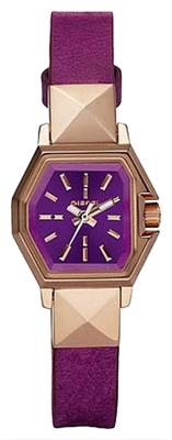 Horlogeband Diesel DZ5219 Leder Bordeaux 10mm