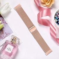 Fitbit Versa 3/4 & Sense 1/2 - Milanese bandje met klemsluiting - Champagne goud - thumbnail