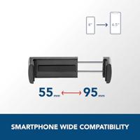 Cellularline HANDYMIRRORK Telefoonhouder voor in de auto 360° draaibaar - thumbnail