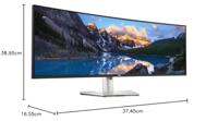 Dell UltraSharp U4924DW 49 Ultrawide Quad HD USB-C 90W IPS Monitor - thumbnail