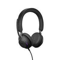 Jabra Evolve2 40 SE Headset Bedraad Hoofdband Oproepen/muziek USB Type-C Zwart - thumbnail
