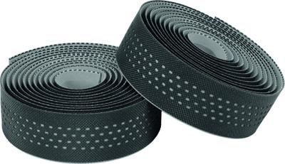 Ergotec stuurlint "san remo" bar tape "san remo"pu+gel,black/grey