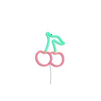 Trio Neon wandlampCerise groen rood - R23701100 - thumbnail