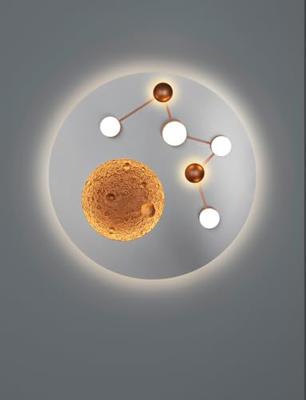 Trio Design plafondlampZodiac grijs - 644810107