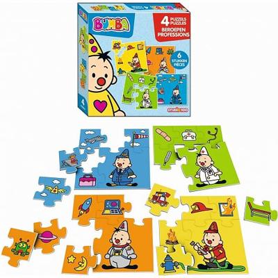 Studio 100 Bumba puzzel beroepen, 4in1