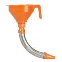 PRESSOL trechter plastic funnel 160mm sb flex. external +strainer - thumbnail