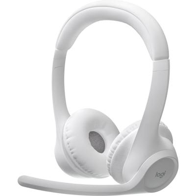 Hoofdtelefoon met microfoon Logitech 981-001417 Wit