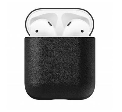 Nomad AirPod Leather Case zwart