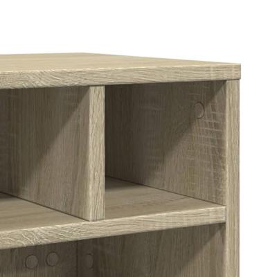 VidaXL Printerkastje met wielen 41x32x34,5 cm sonoma eikenkleurig VidaXL Printerkastje met wielen 41x32x34,5 cm sonoma eikenkleurig