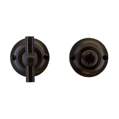 Hdd Pro WC Garnituur Rond Retro 43 Mm Classic Petra Carbon Black Hdd Pro WC Garnituur Rond Retro 43 Mm Classic Petra Carbon Black