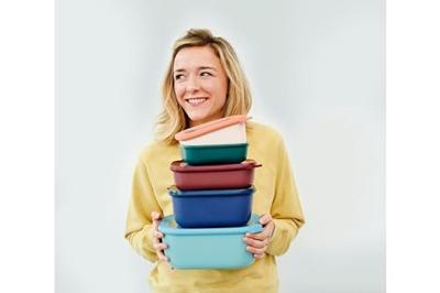 Multikom Cirqula rechthoekig 3-delige set (750 1500 3000) Nordic sage Mepal - Mepal