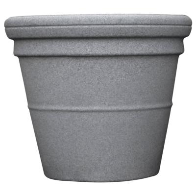 Ronde 500L grijze plantenbak - Prestige Rome - Prestige