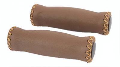 Bach Velo fietskettingslot 127mm leer donkerbruin