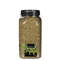 Gravel goud fles 1 kilogram Mica - Mica decorations - thumbnail