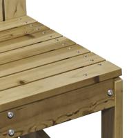 3-delige Loungeset gempregneerd grenenhout - thumbnail