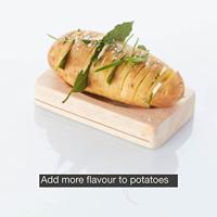 Barbecook snijset voor hasselback potato houder - thumbnail