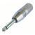Neutrik NA2MP XLR male naar Jack mono adapter
