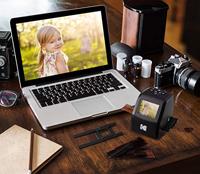 Kodak Mini Digital Film Scanner Filmscanner Doorlichtmodule, Geïntegreerd display, Digitaliseren zonder PC, Super 8 films - thumbnail