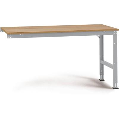 Manuflex AU6075.9006 Werk aanschuiftafel universele standaard met multiplex plaat, bxdxh = 1500 x 1200 x 760-870 mm Aluminium-zilver Manuflex AU6075.9006 Werk aanschuiftafel universele standaard met multiplex plaat, bxdxh = 1500 x 1200 x 760-870 mm Aluminium-zilver
